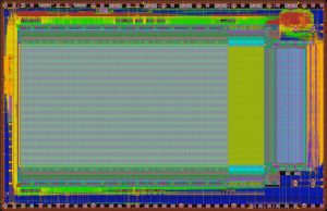 layout of a chip